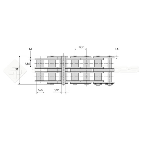 Rouleau 5m ASA standard - Réf: DA21752