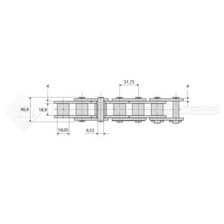 Rouleau 5m ASA standard - Réf: DA21810